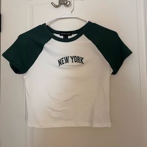 Baby baseball tee